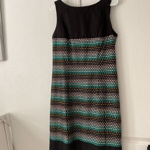 Monsoon London Black Shift Dress - 10